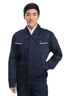 春秋季長(zhǎng)袖工作服廠服定做